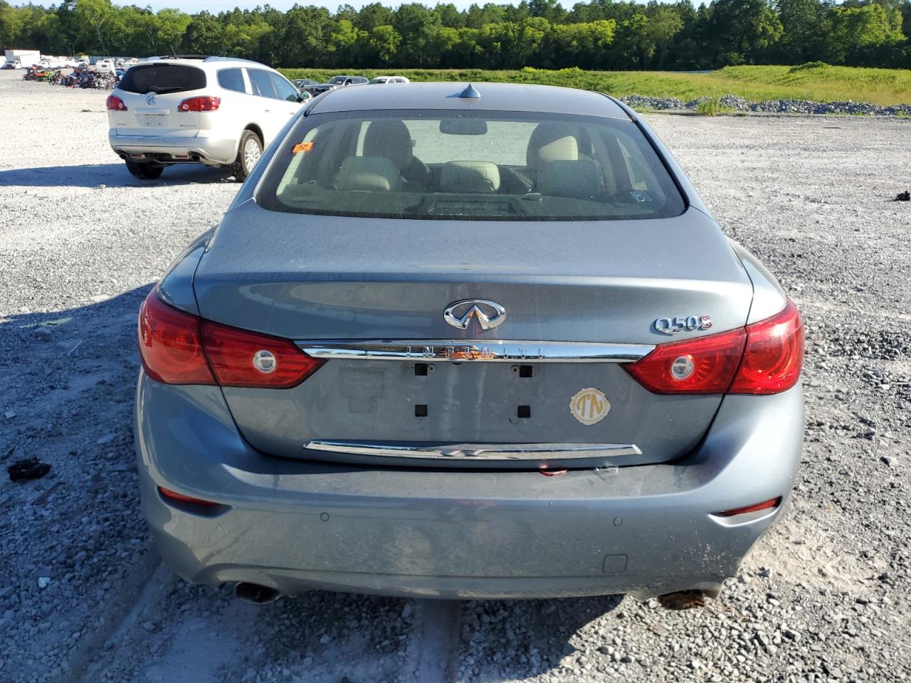 2014 Infiniti Q50 Base VIN: JN1BV7AP6EM684165 Lot: 57048284