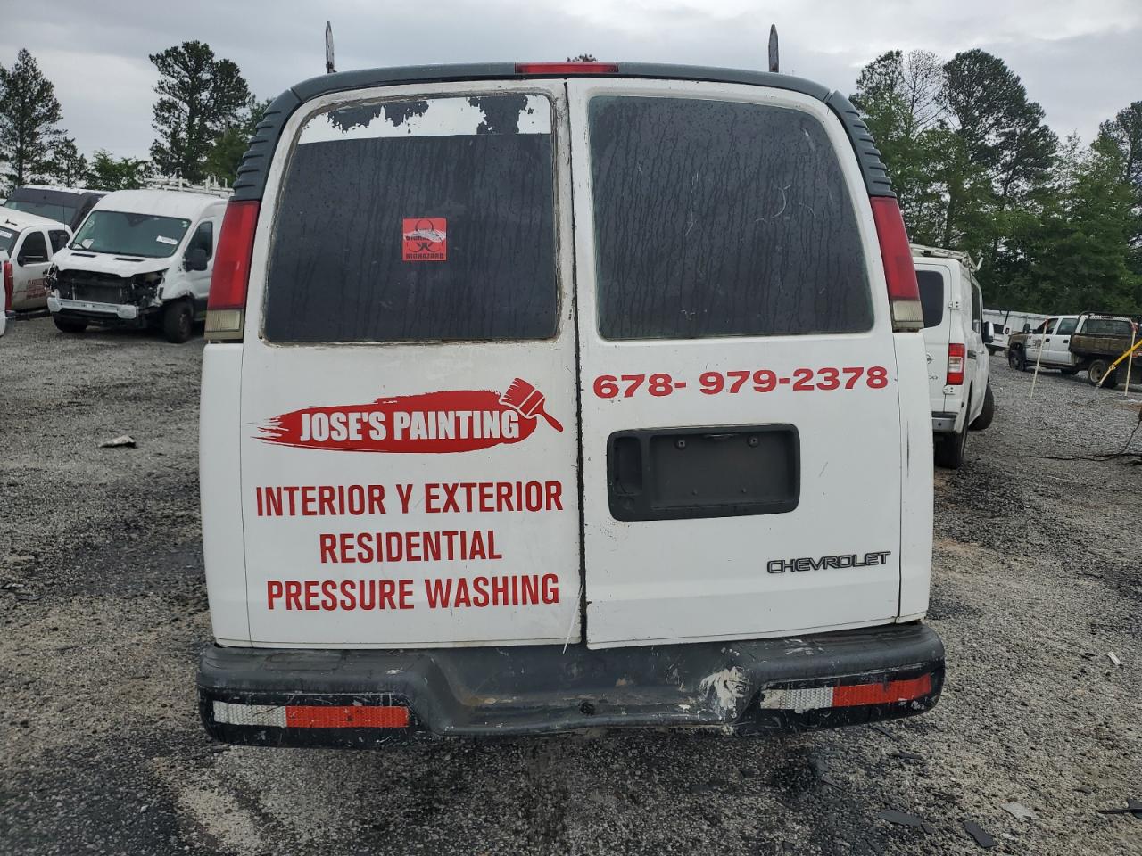 1998 Chevrolet Express G2500 VIN: 1GCFG25R1W1022908 Lot: 54401584