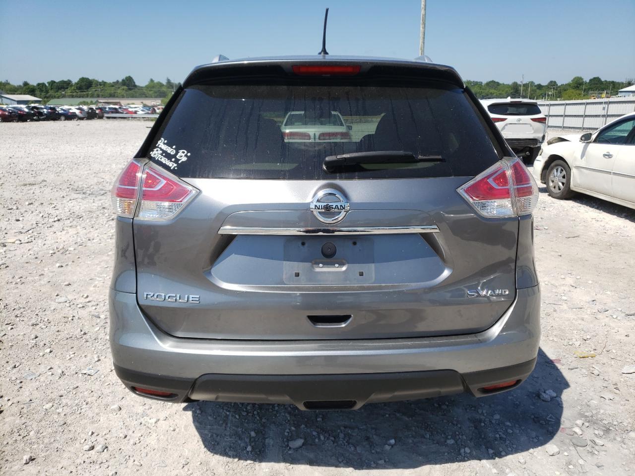 2016 Nissan Rogue S VIN: KNMAT2MV2GP637972 Lot: 55554894