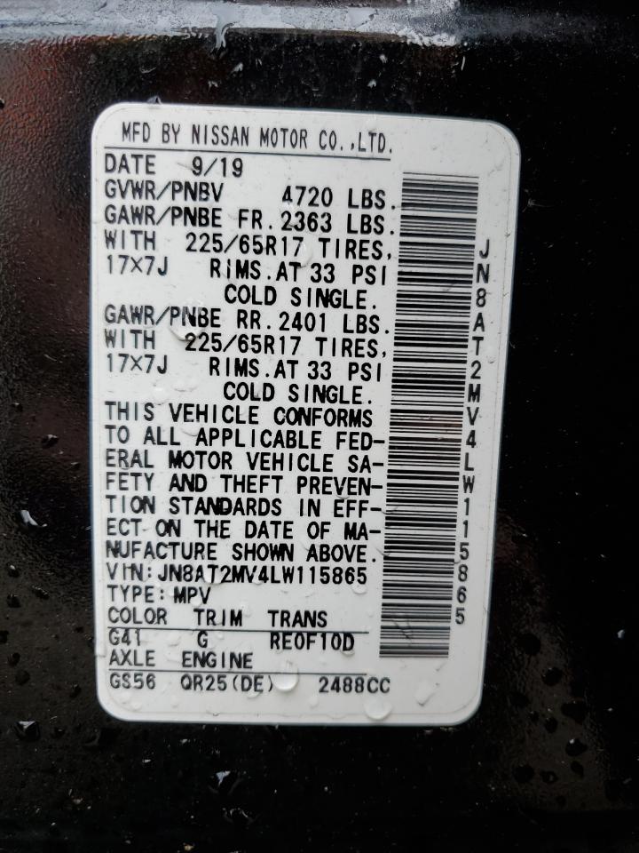 JN8AT2MV4LW115865 2020 NISSAN ROGUE - Image 14