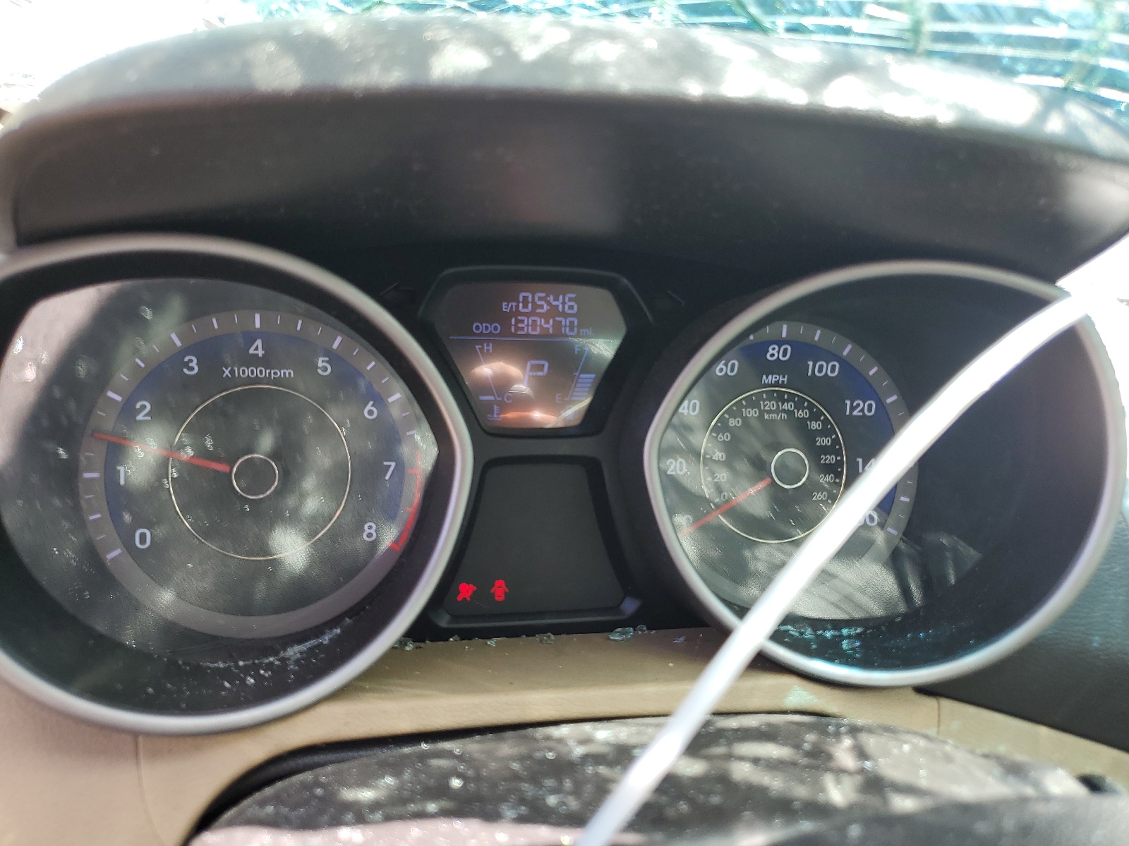 KMHDH4AE0CU227208 2012 Hyundai Elantra Gls