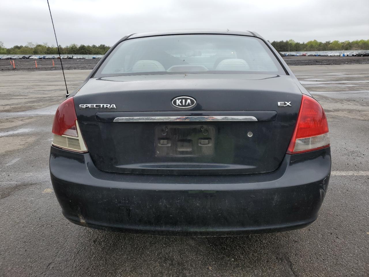 2007 Kia Spectra Ex VIN: KNAFE122375381983 Lot: 54757814