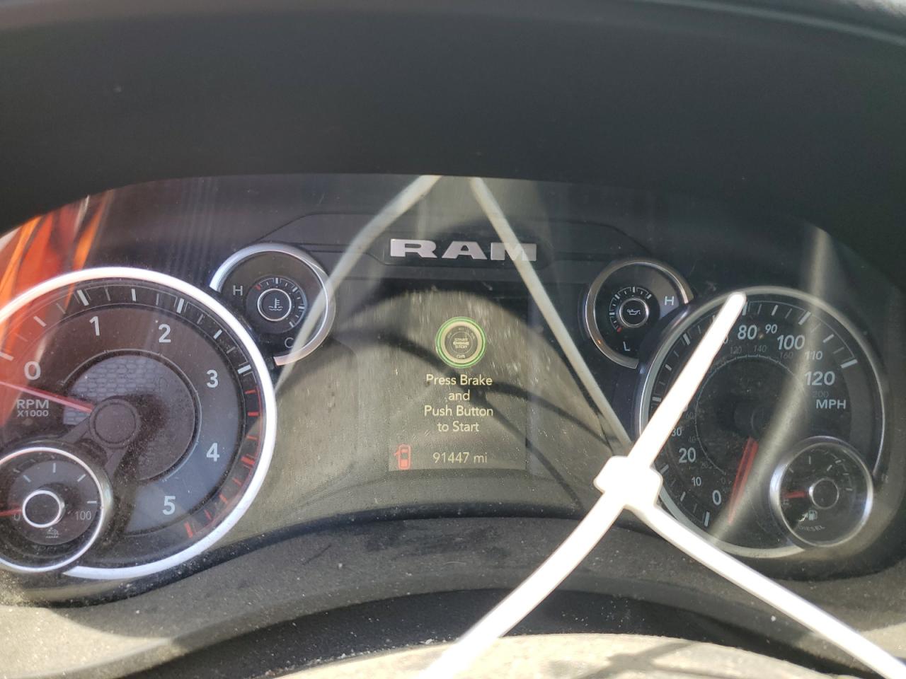 2019 Ram 2500 Big Horn VIN: 3C6UR4DL5KG631769 Lot: 57075224