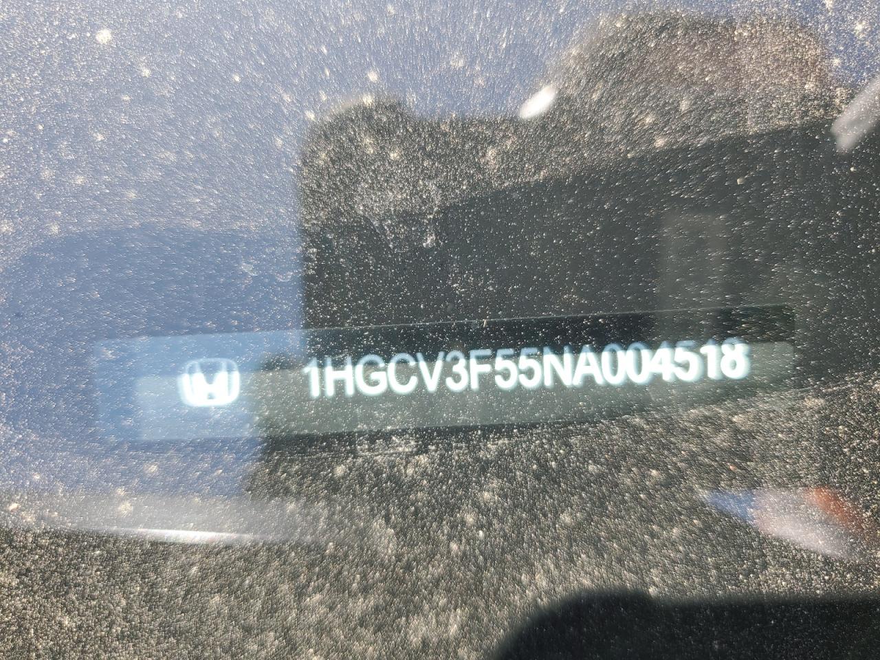 2022 Honda Accord Hybrid Exl VIN: 1HGCV3F55NA004518 Lot: 54086984