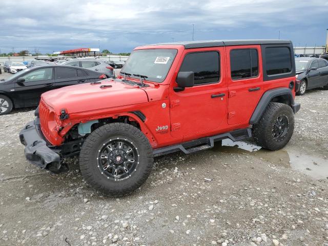  JEEP WRANGLER 2018 Красный