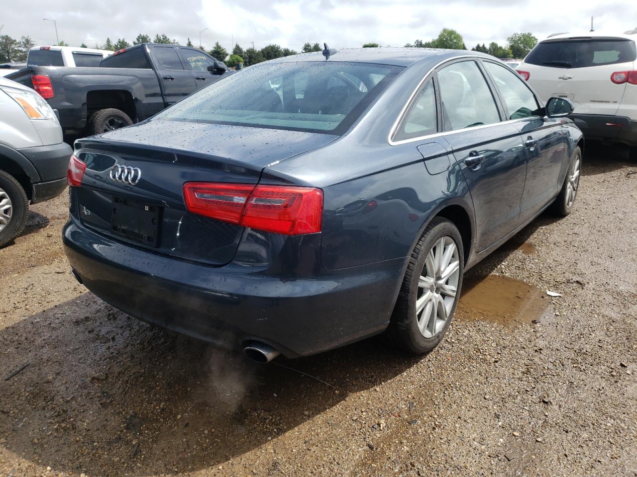 2013 Audi A6 Premium Plus VIN: WAUGFAFC9DN064998 Lot: 56317524