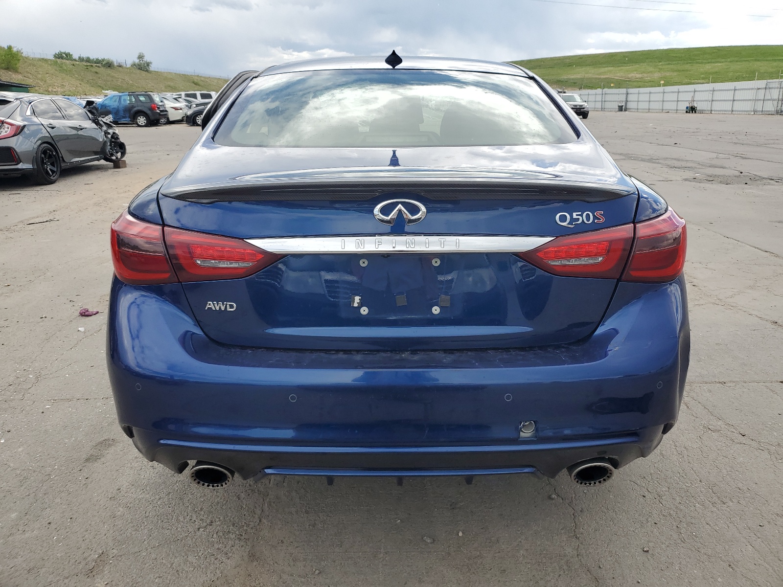 JN1FV7AR9LM660233 2020 Infiniti Q50 Red Sport 400