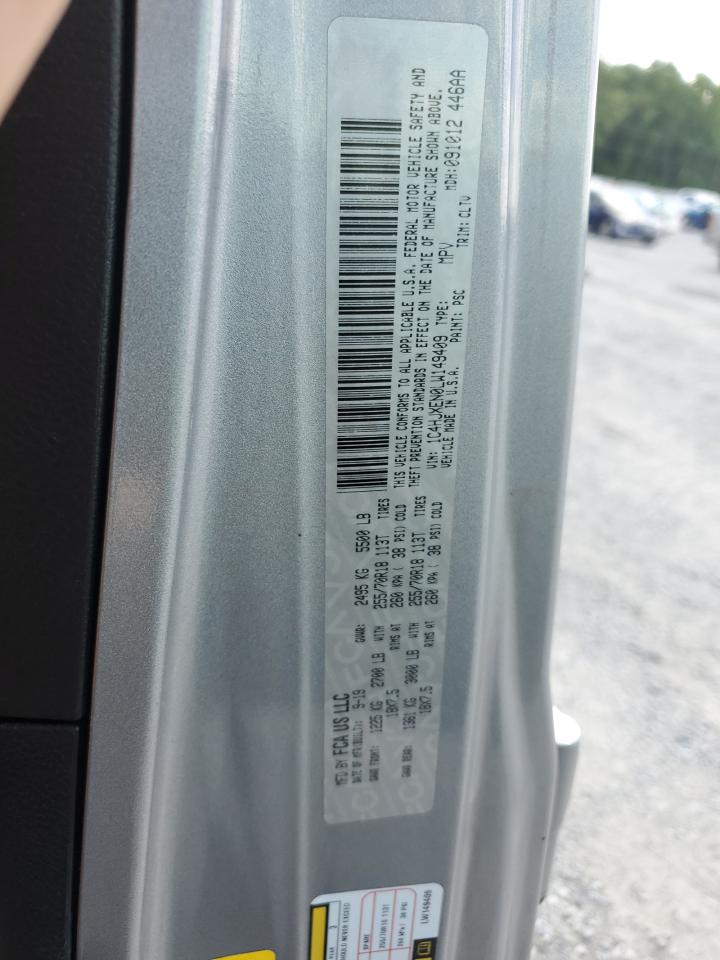 2020 Jeep Wrangler Unlimited Sahara VIN: 1C4HJXEN0LW149409 Lot: 56627334