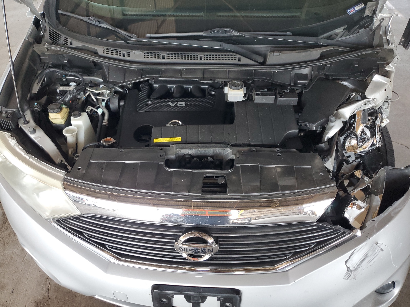 JN8AE2KP3C9047023 2012 Nissan Quest S