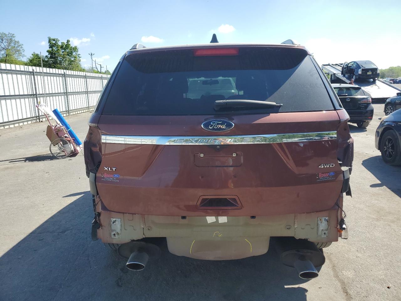 1FM5K8D86JGA11488 2018 Ford Explorer Xlt