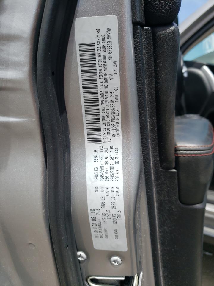 2016 Jeep Cherokee Trailhawk VIN: 1C4PJMBS7GW378910 Lot: 56445094