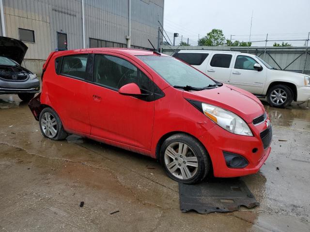  CHEVROLET SPARK 2013 Czerwony