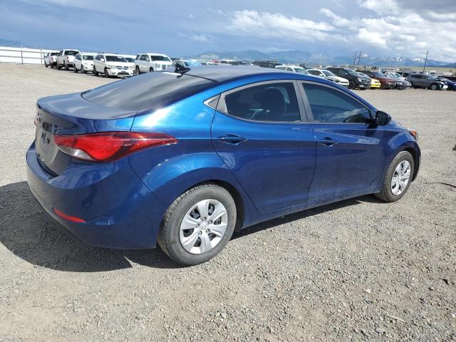  HYUNDAI ELANTRA 2016 Granatowy