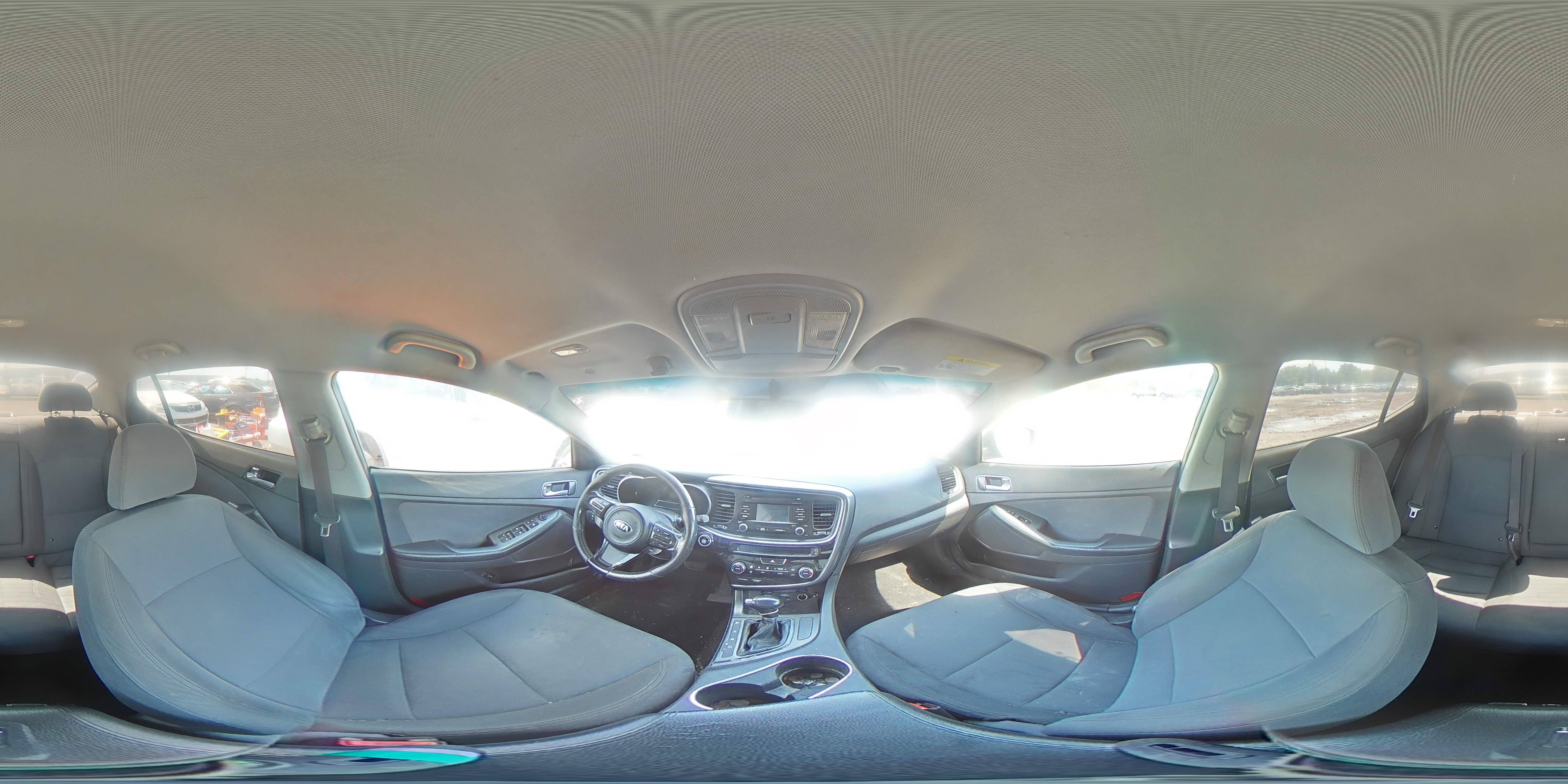 2014 Kia Optima Hybrid VIN: KNAGM4AD1E5067502 Lot: 55876904