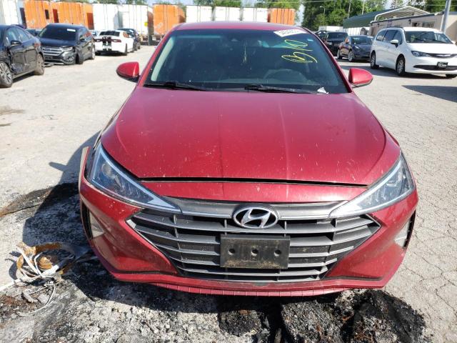  HYUNDAI ELANTRA 2020 Красный