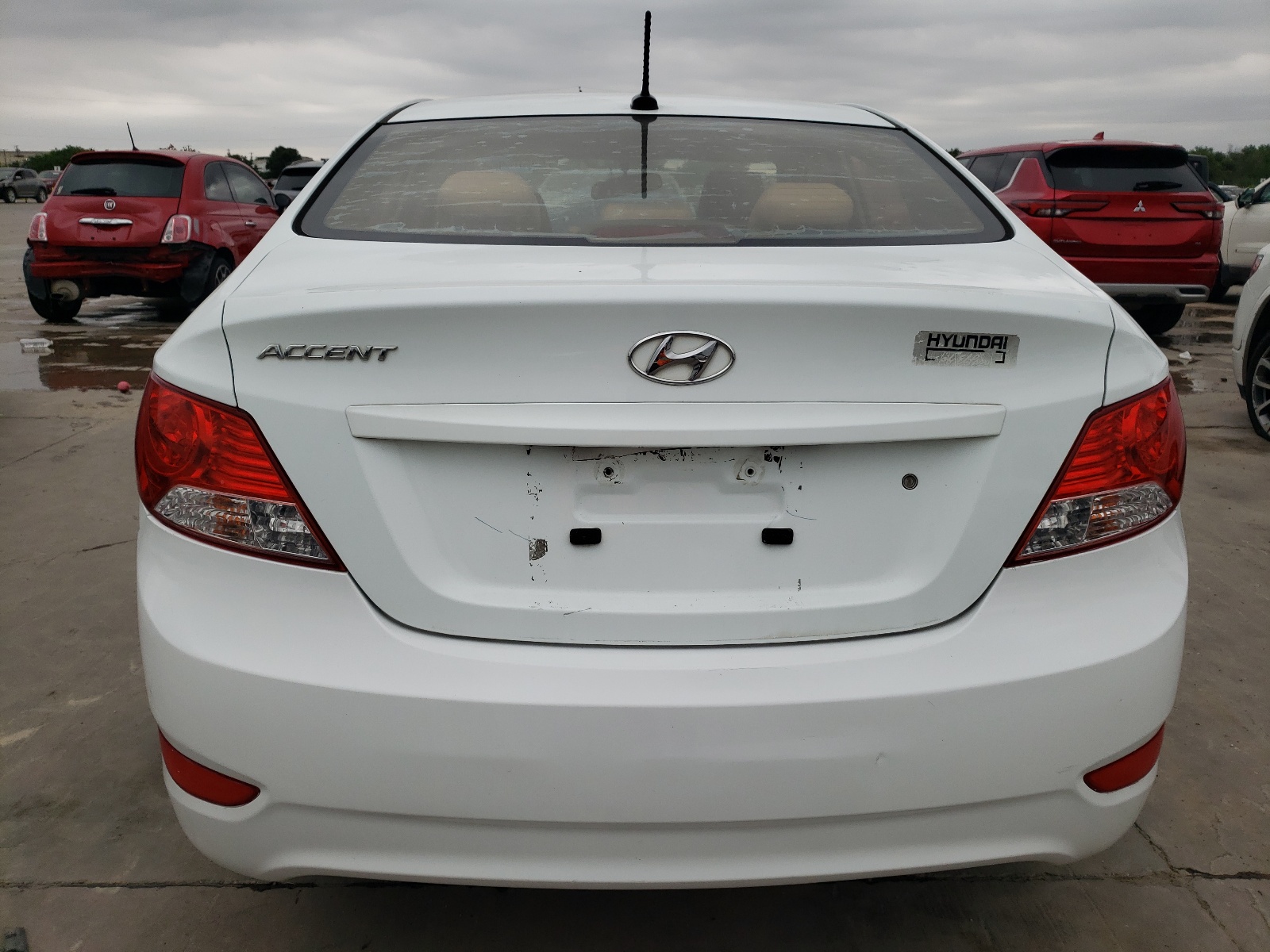 KMHCU4AE2DU452142 2013 Hyundai Accent Gls