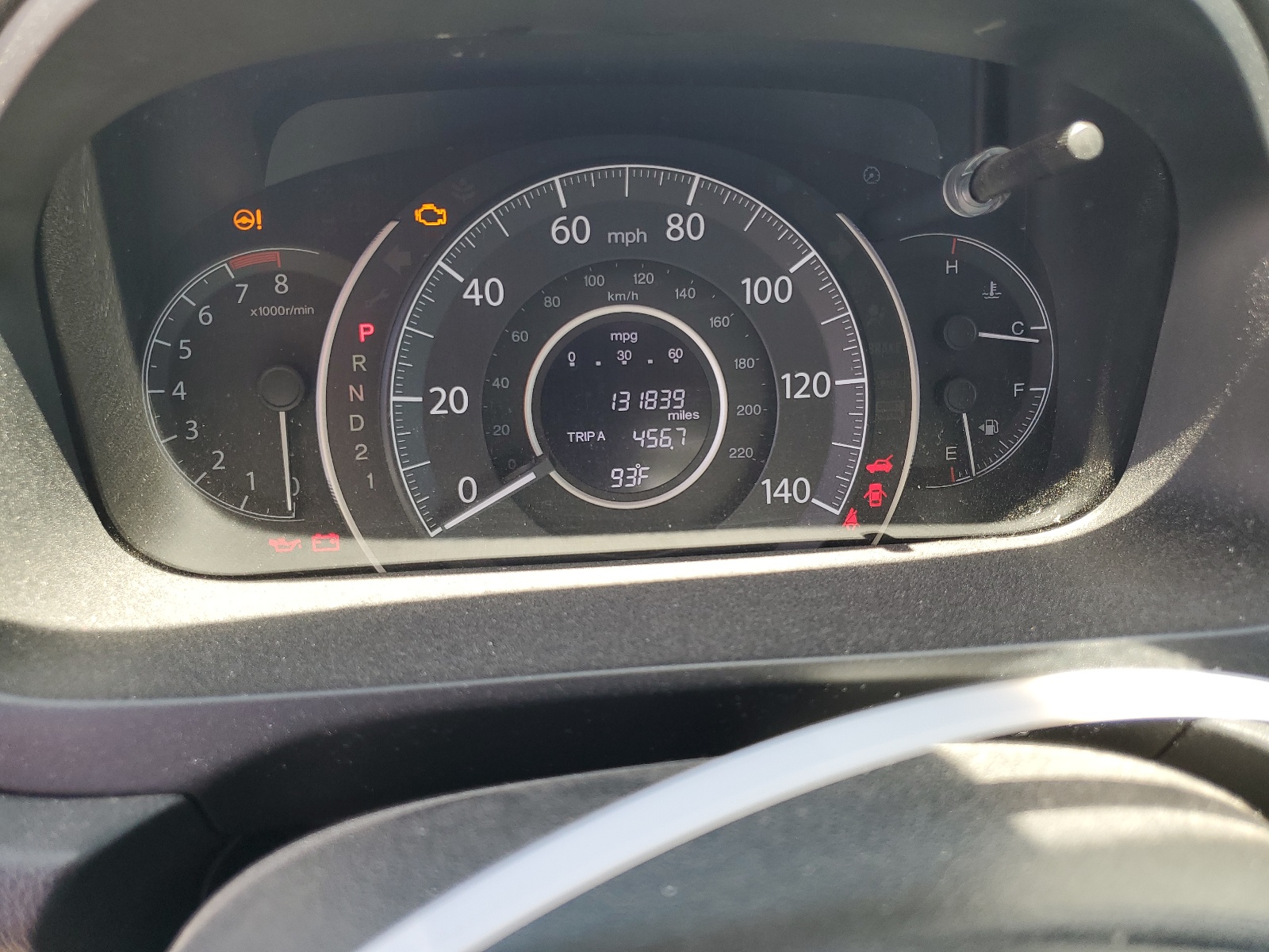 JHLRM3H59CC006642 2012 Honda Cr-V Ex