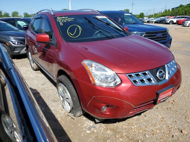  NISSAN ROGUE 2012 Red