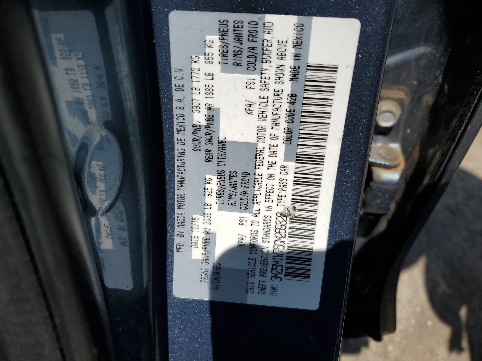 3MZBM1W76GM269826 2016 Mazda 3 Touring