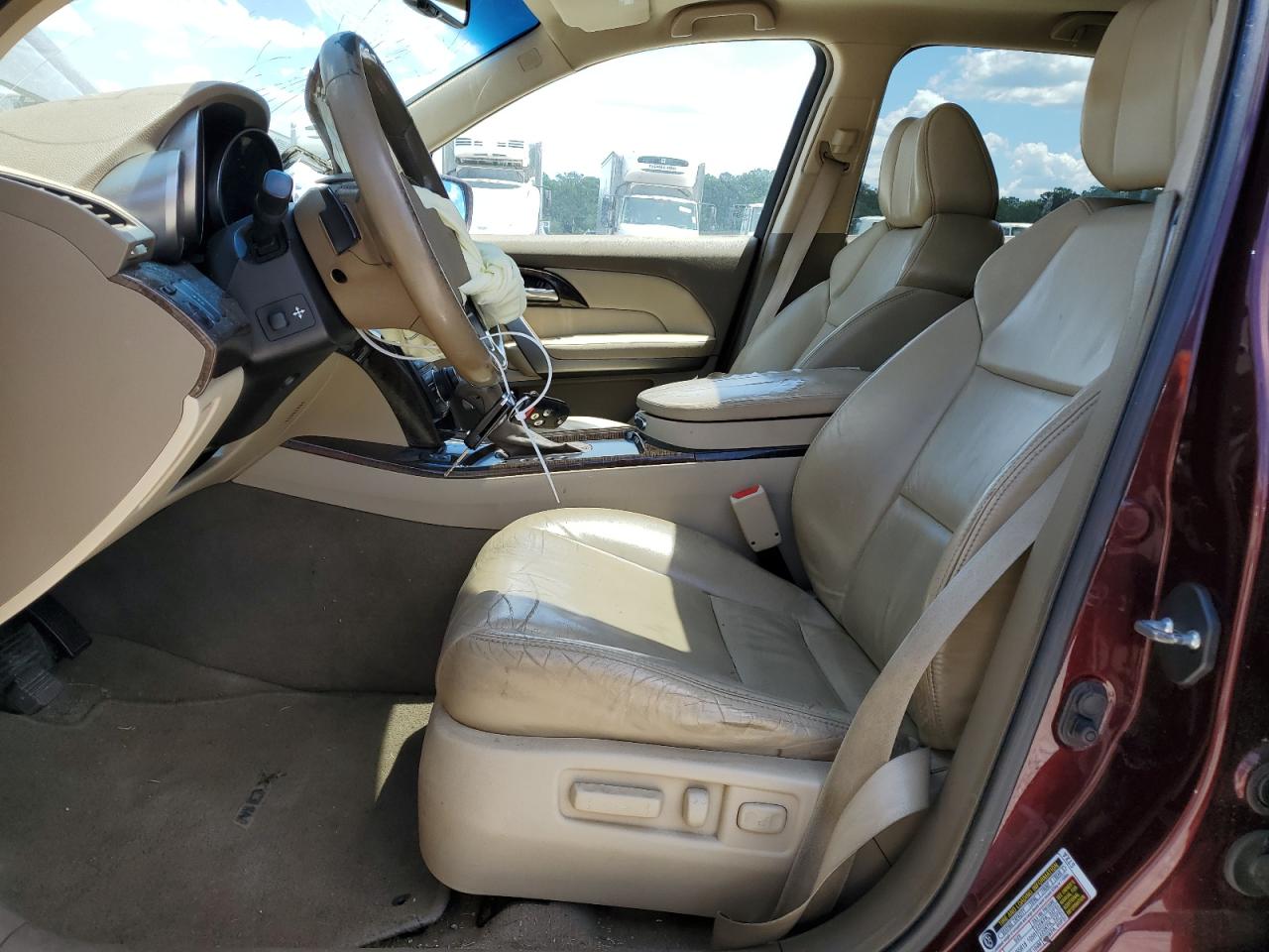 2012 Acura Mdx Technology VIN: 2HNYD2H43CH510265 Lot: 52373994