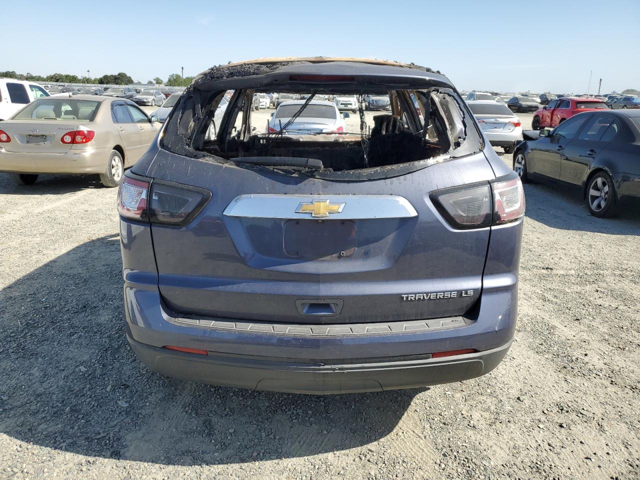 1GNKRFED7EJ283728 2014 Chevrolet Traverse Ls