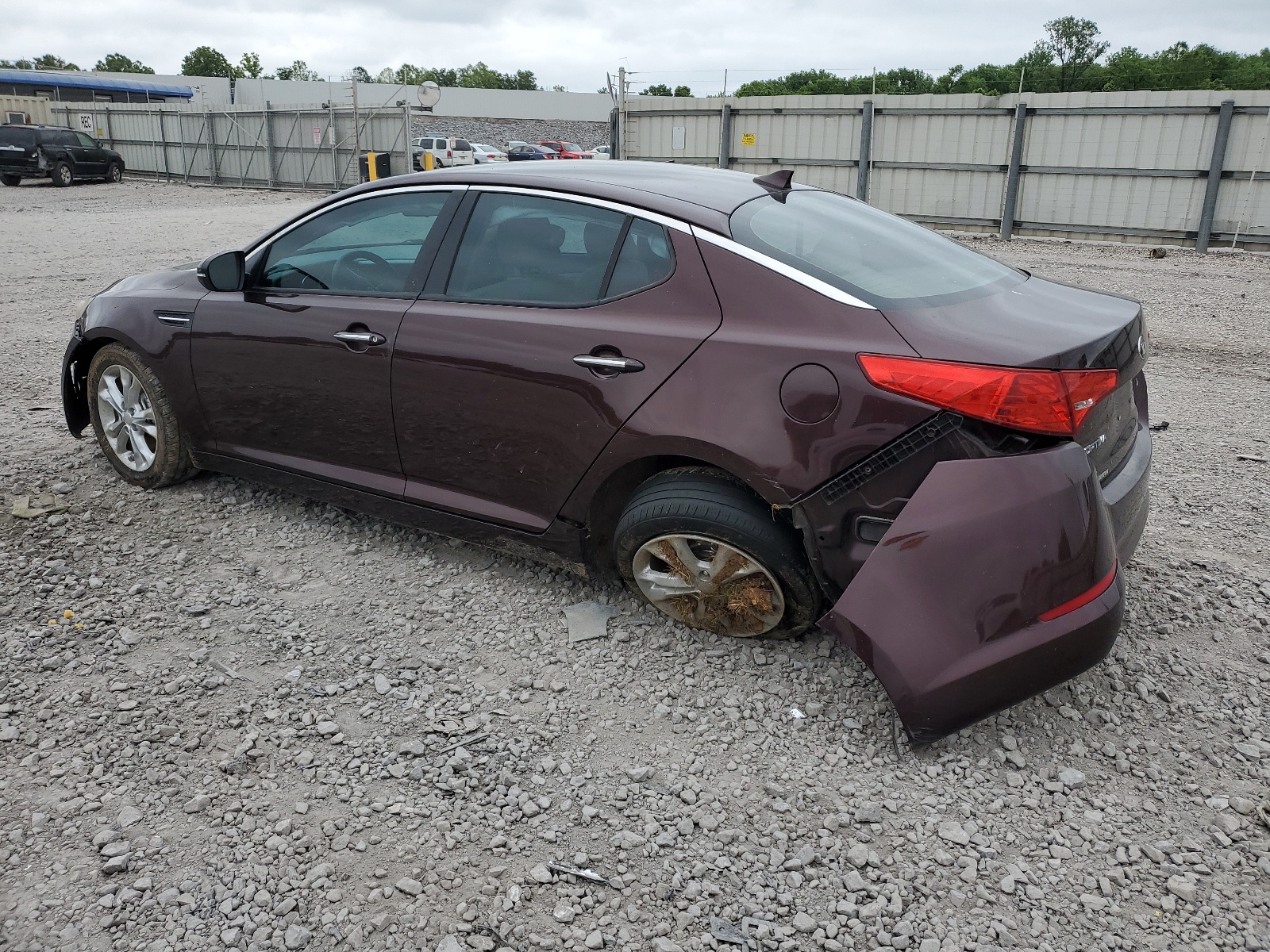 2013 Kia Optima Lx vin: 5XXGM4A7XDG130202