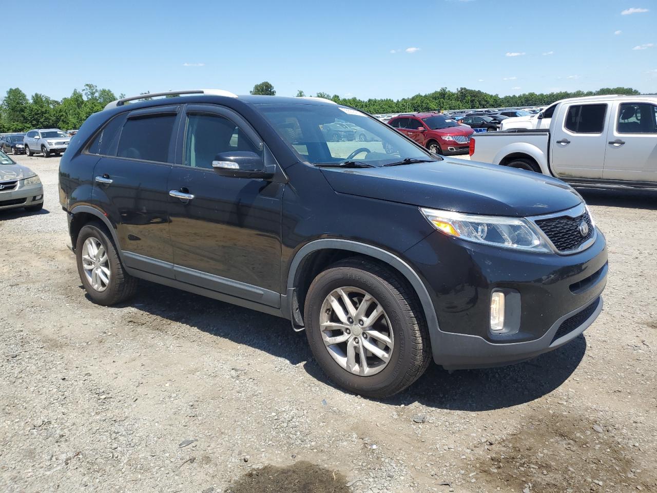 VIN 5XYKT3A68EG455376 2014 KIA SORENTO no.4