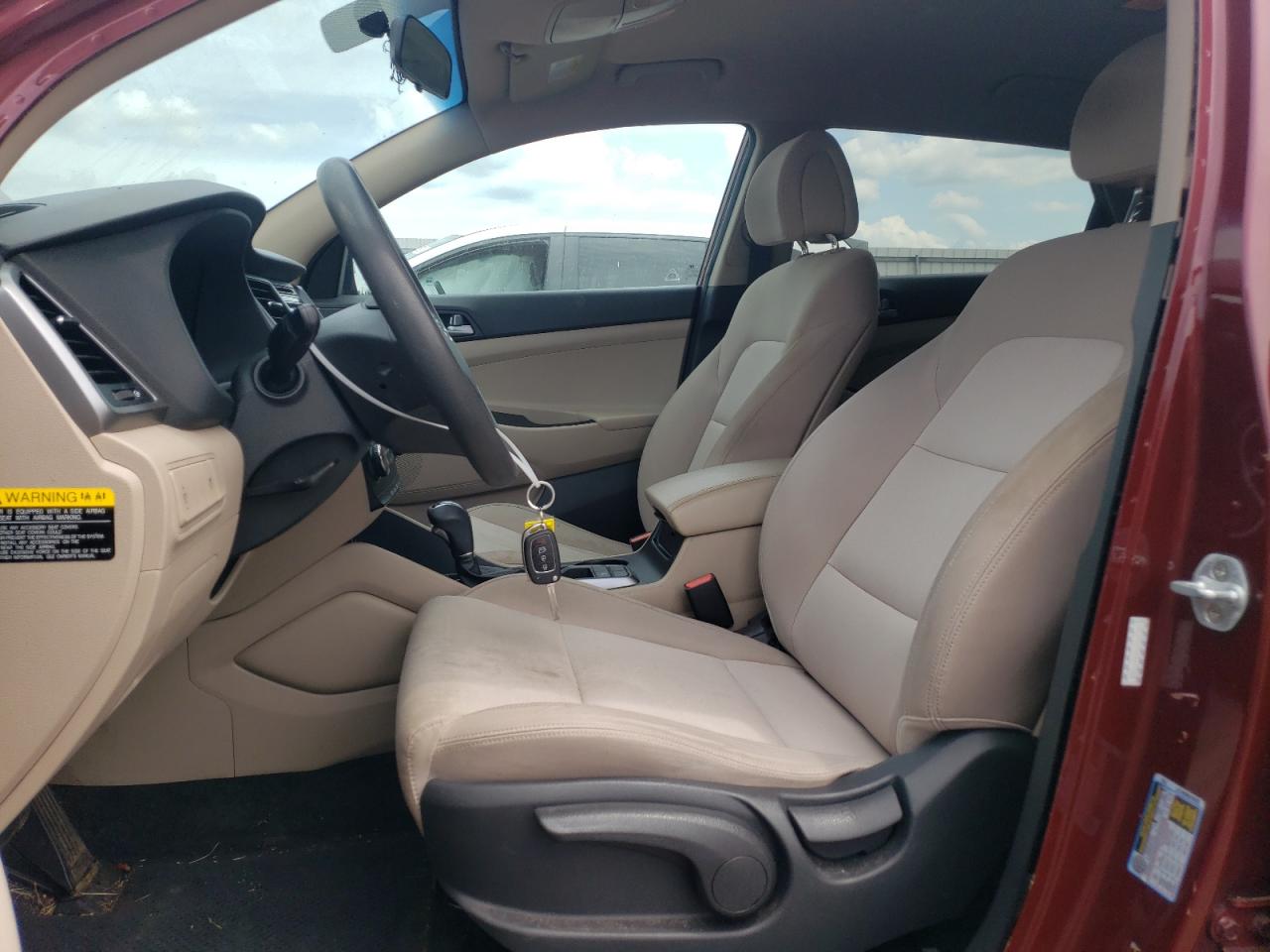 2017 Hyundai Tucson Se VIN: KM8J23A46HU445134 Lot: 55562784