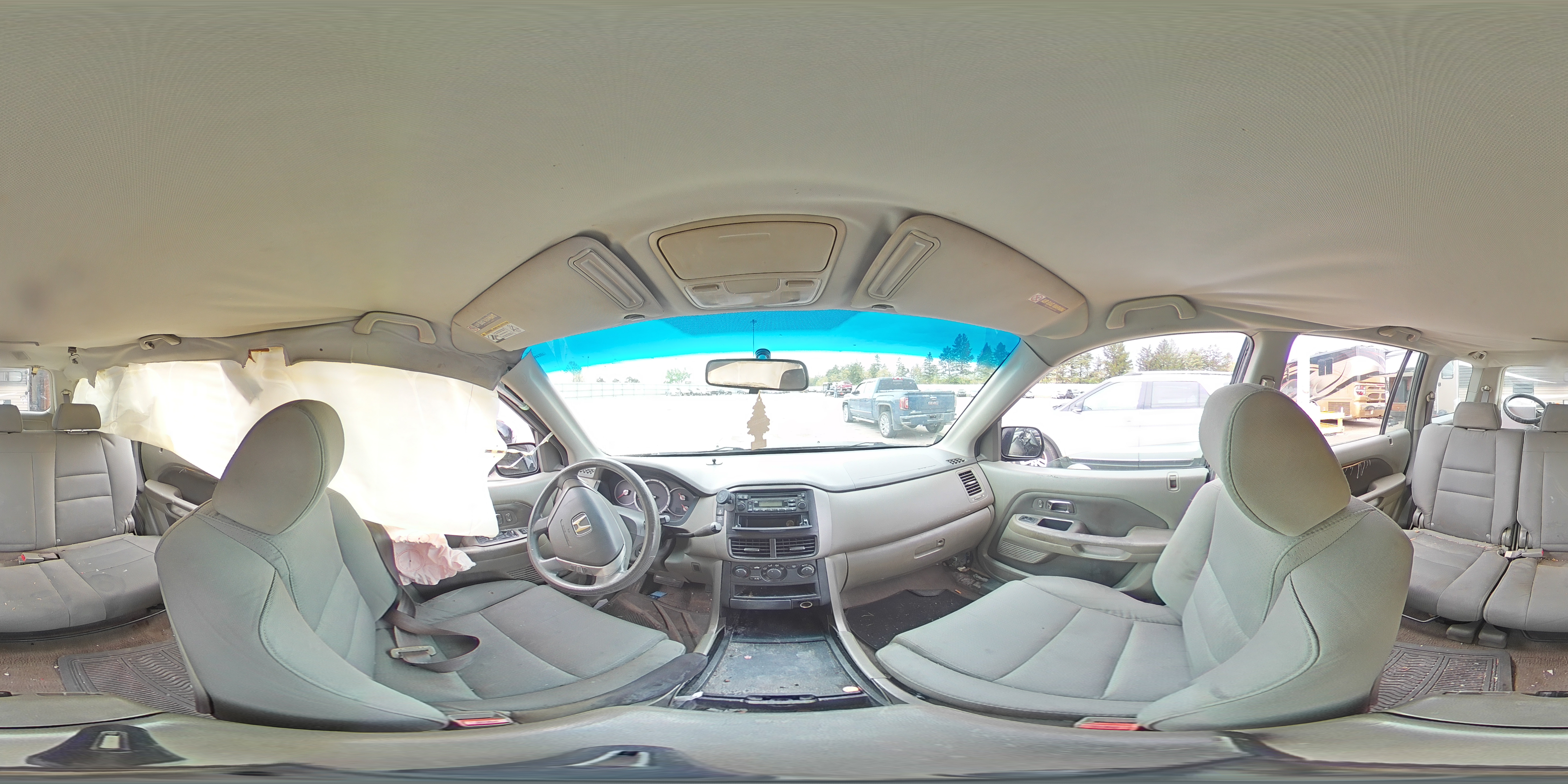 2006 Honda Pilot Lx VIN: 5FNYF18156B029590 Lot: 53355994