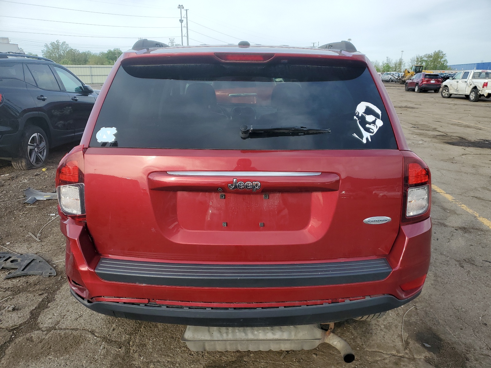 1C4NJCEB1HD206589 2017 Jeep Compass Latitude