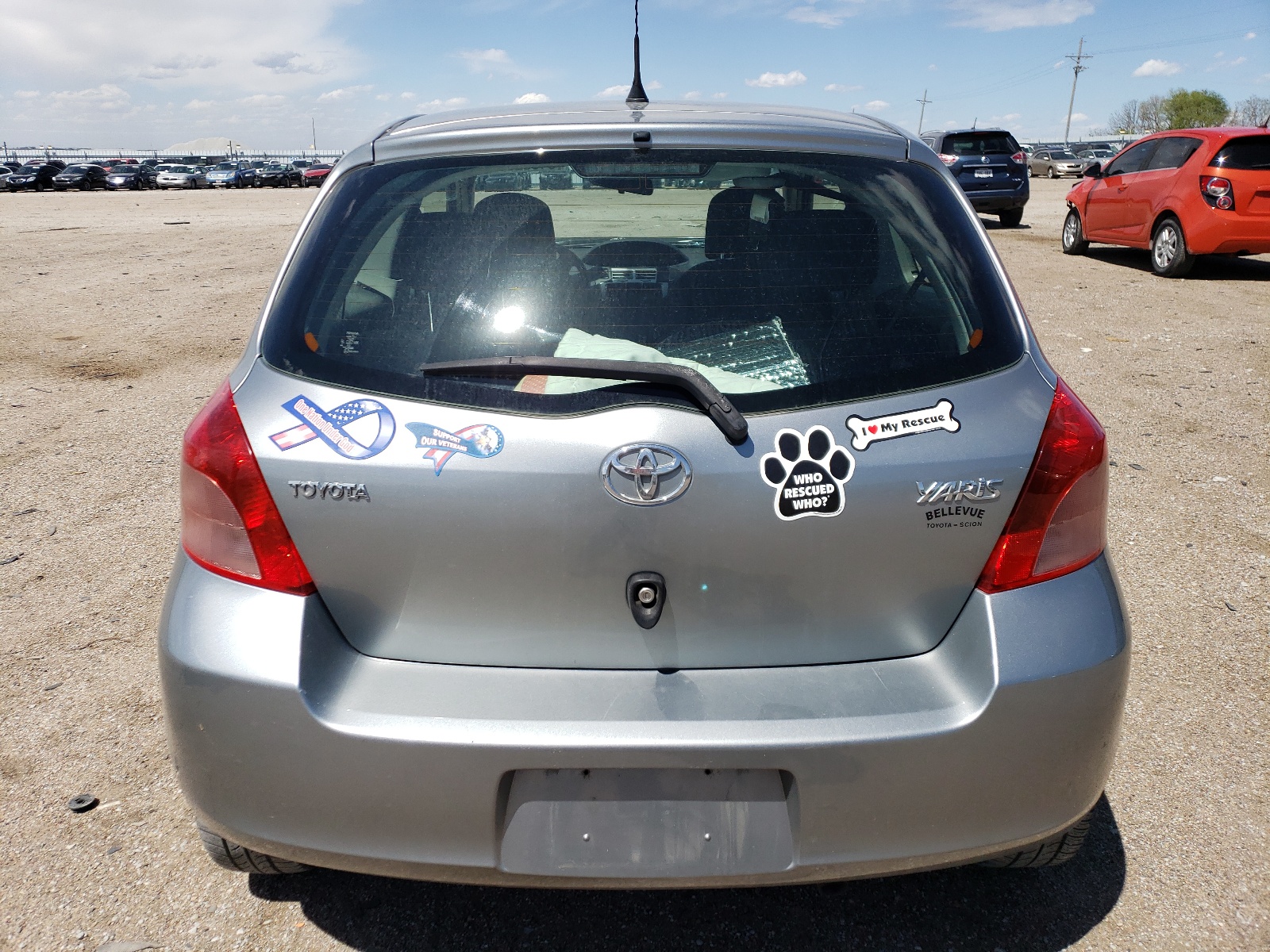 JTDJT923185146705 2008 Toyota Yaris