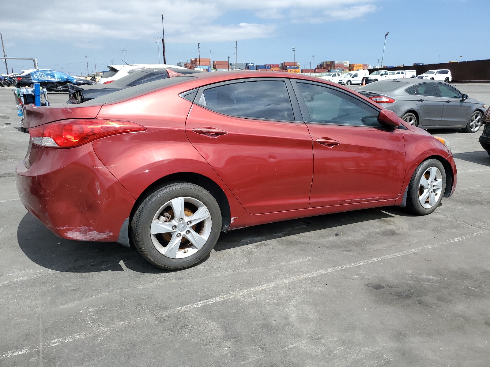 2013 Hyundai Elantra Gls vin: 5NPDH4AE8DH316699