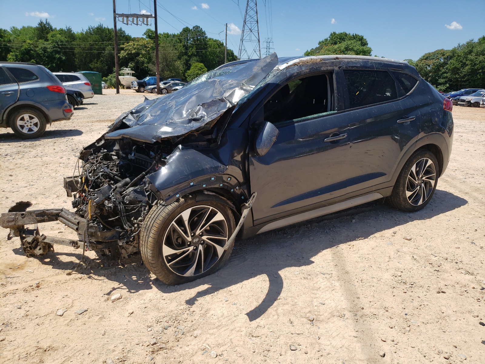 2019 Hyundai Tucson Limited vin: KM8J33AL5KU971850