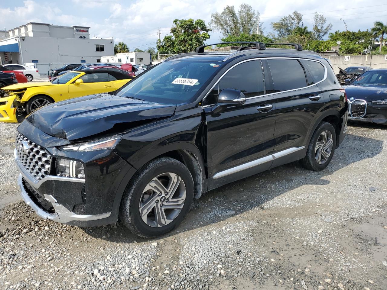 2022 Hyundai Santa Fe Sel продається в Opa Locka, FL - Front End