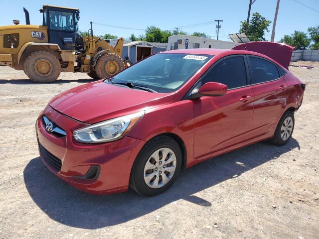  HYUNDAI ACCENT 2017 Красный