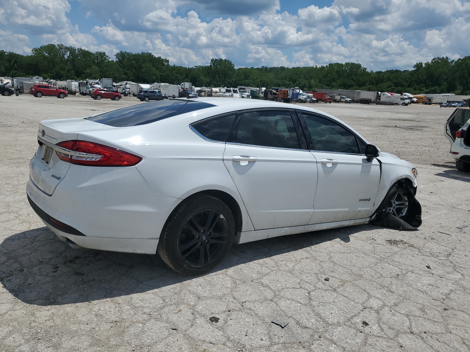 3FA6P0UUXJR225536 2018 Ford Fusion S Hybrid