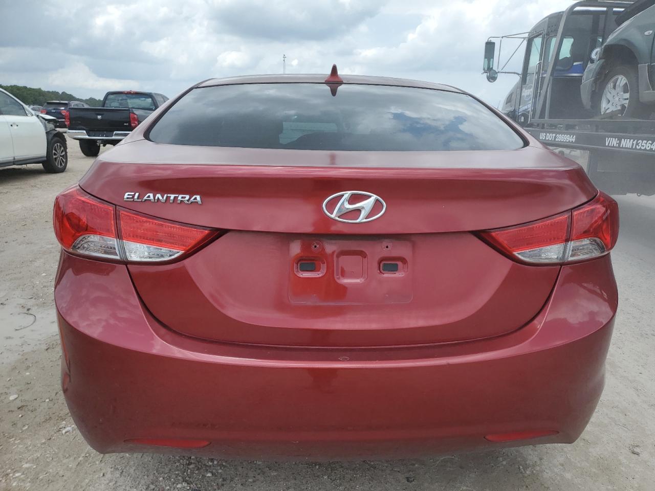 2013 Hyundai Elantra Gls VIN: 5NPDH4AE7DH351993 Lot: 57152924