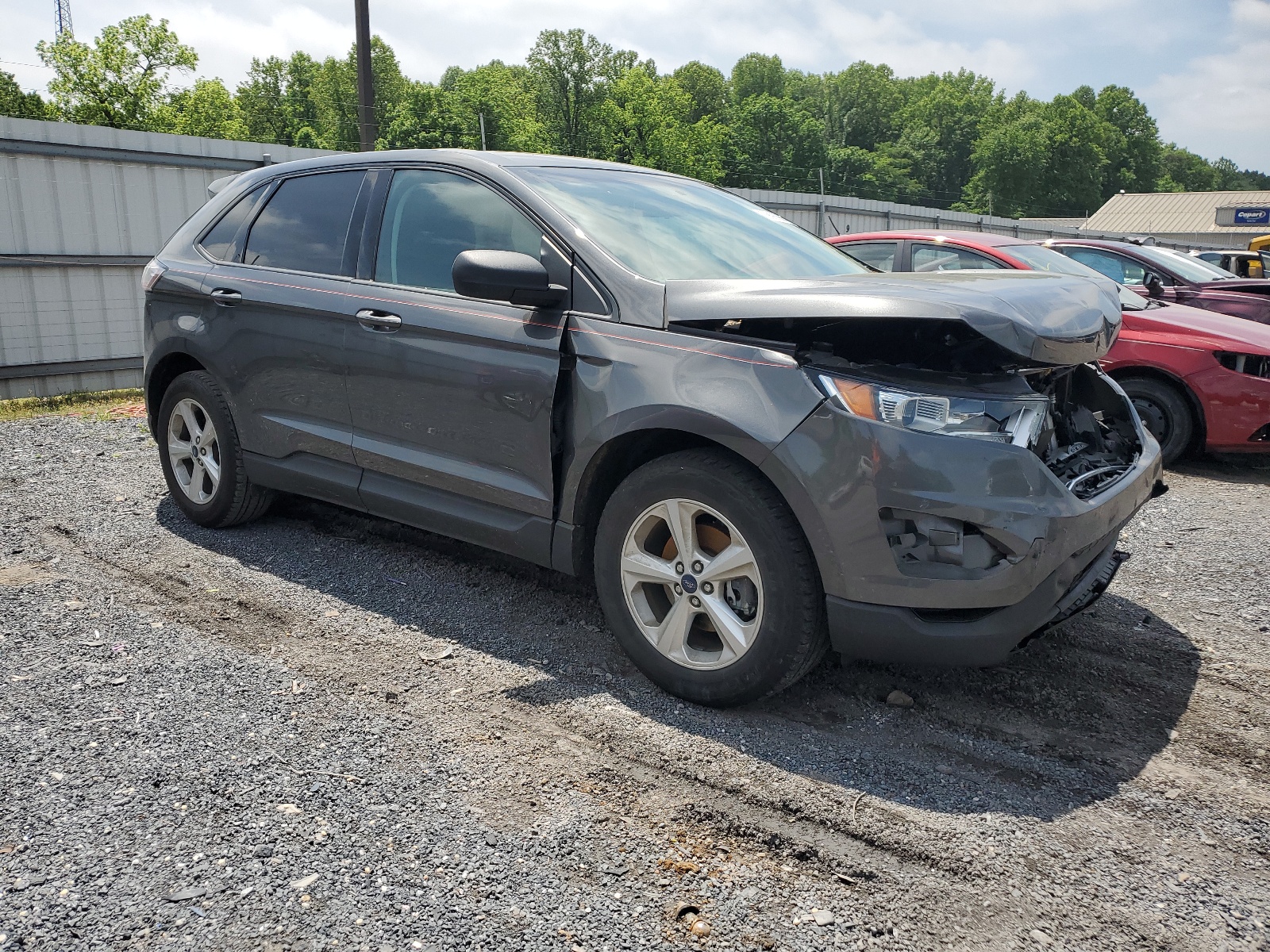 2015 Ford Edge Se vin: 2FMTK3G97FBB44080