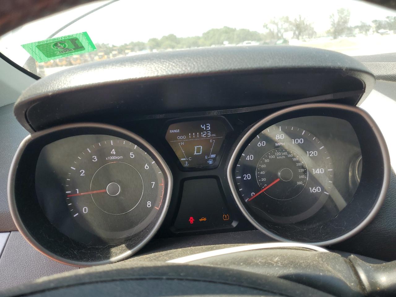 2013 Hyundai Elantra Gls VIN: 5NPDH4AE8DH280349 Lot: 54614384