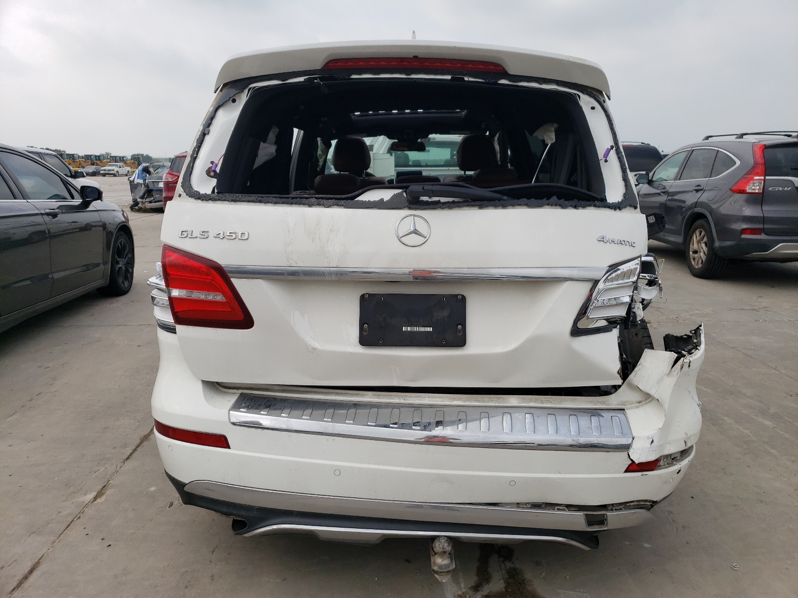 4JGDF6EEXHA912594 2017 Mercedes-Benz Gls 450 4Matic