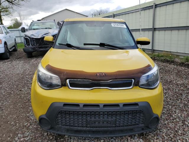  KIA SOUL 2015 Жовтий