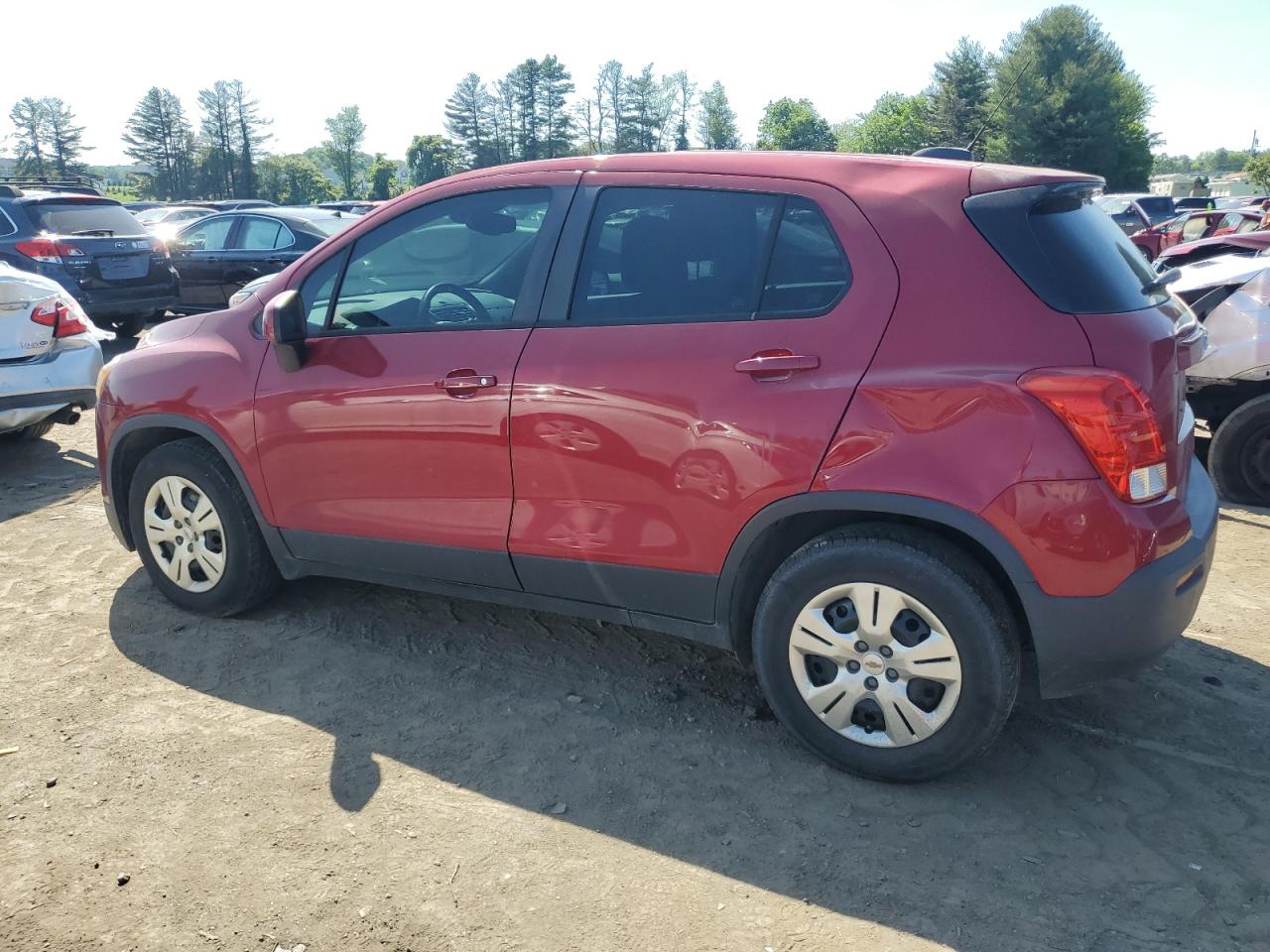 2015 Chevrolet Trax Ls VIN: KL7CJKSB6FB205501 Lot: 55602584