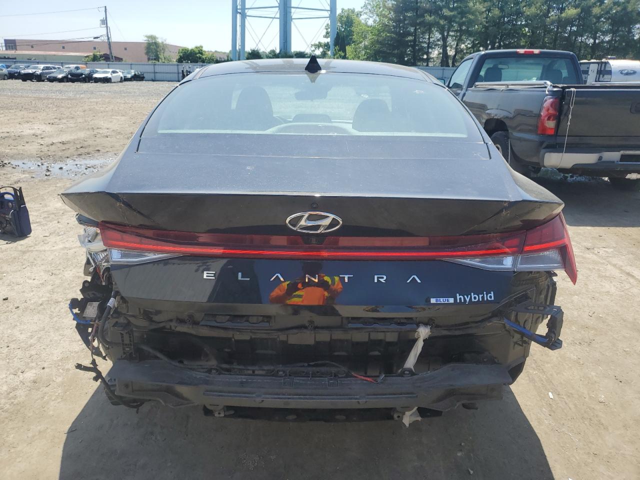 2022 Hyundai Elantra Blue VIN: KMHLM4AJ6NU023911 Lot: 55936134