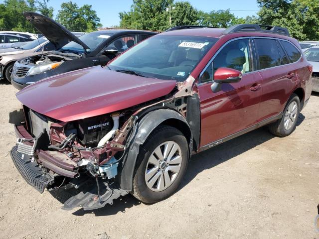  SUBARU OUTBACK 2018 Красный