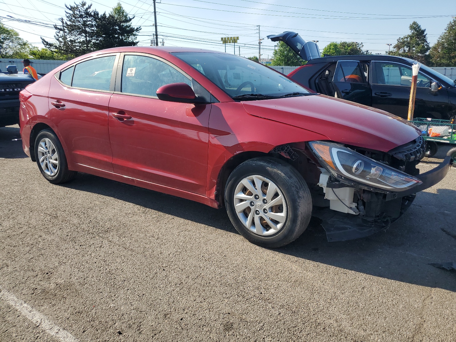 2017 Hyundai Elantra Se vin: KMHD74LF6HU421533