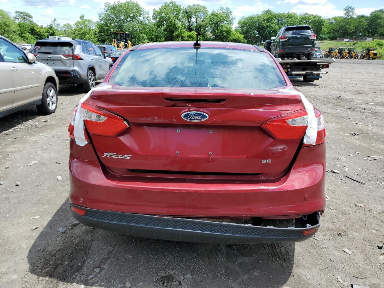 2014 Ford Focus Se VIN: 1FADP3F25EL446387 Lot: 55875114