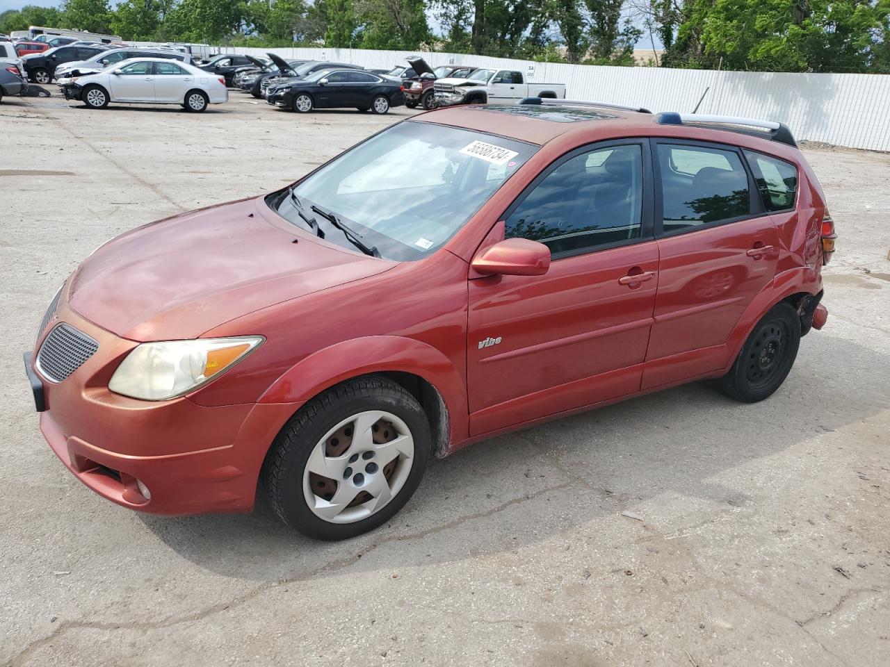 2005 Pontiac Vibe VIN: 5Y2SL63855Z404161 Lot: 56586734