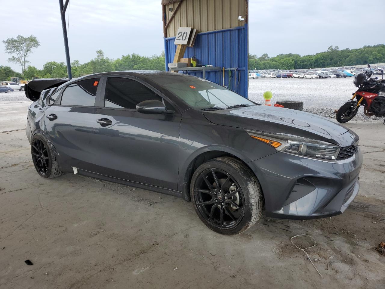 2022 Kia Forte Fe VIN: 3KPF24AD8NE484396 Lot: 55507974