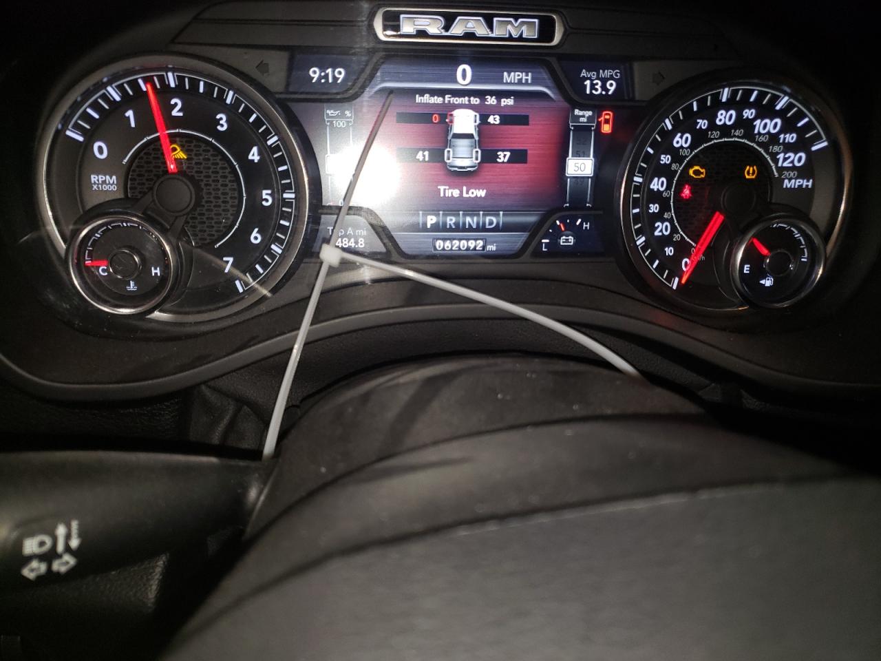 2019 Ram 1500 Big Horn/Lone Star VIN: 1C6SRFFT1KN903936 Lot: 54218744