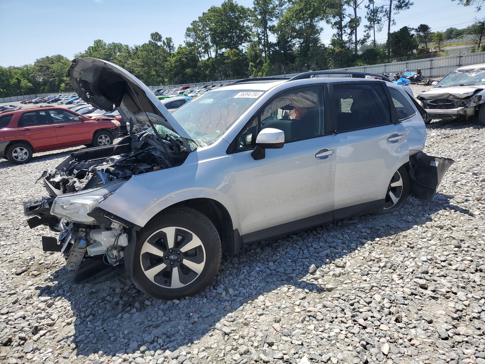 2018 Subaru Forester 2.5I Premium vin: JF2SJAEC1JH422796